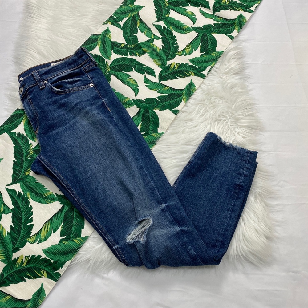 Rag and Bone Ankle Dre Jeans in Deville 632